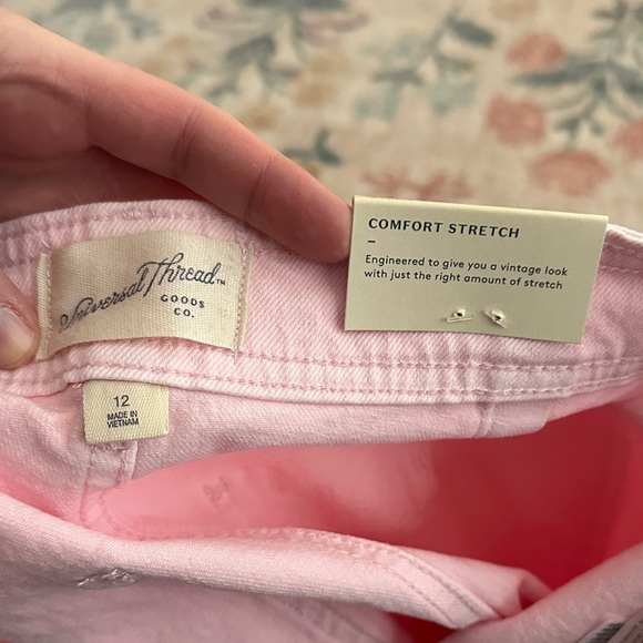 NWT Pink Wide-Leg Women Jeans - Picture 2 of 6